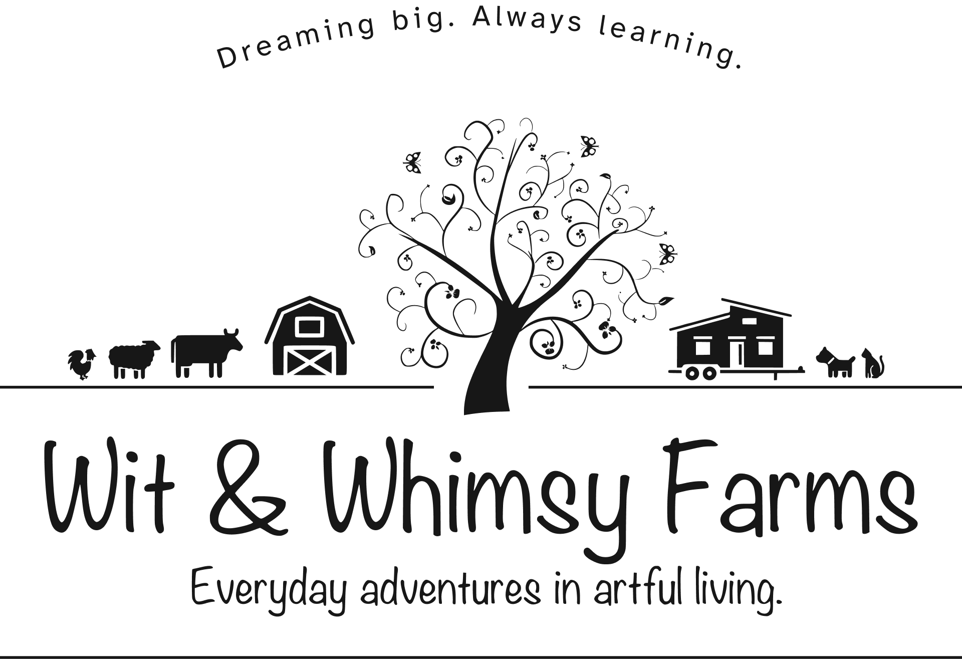 Wit & Whimsy Farms. Everyday adventures in artful living.